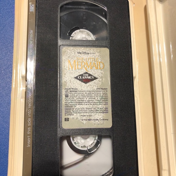 Rare VHS - Disney’s Black Diamond - The Little Mermaid - collectible item - Picture 3 of 5